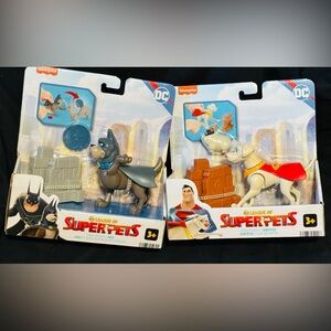 DC SuperPets Batman’s Dog Ace & Superman’s Dog Krypto